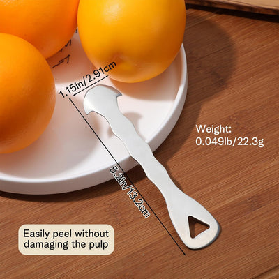 3 Pzas Pelador Frutas Acero Inox Multifuncional