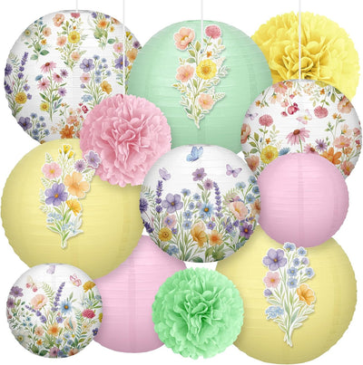 15 Pzas Decoraciones Fiesta Flores Silvestres Verano