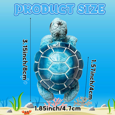 Figura tortuga colgante resina para maceta interiores exteriores