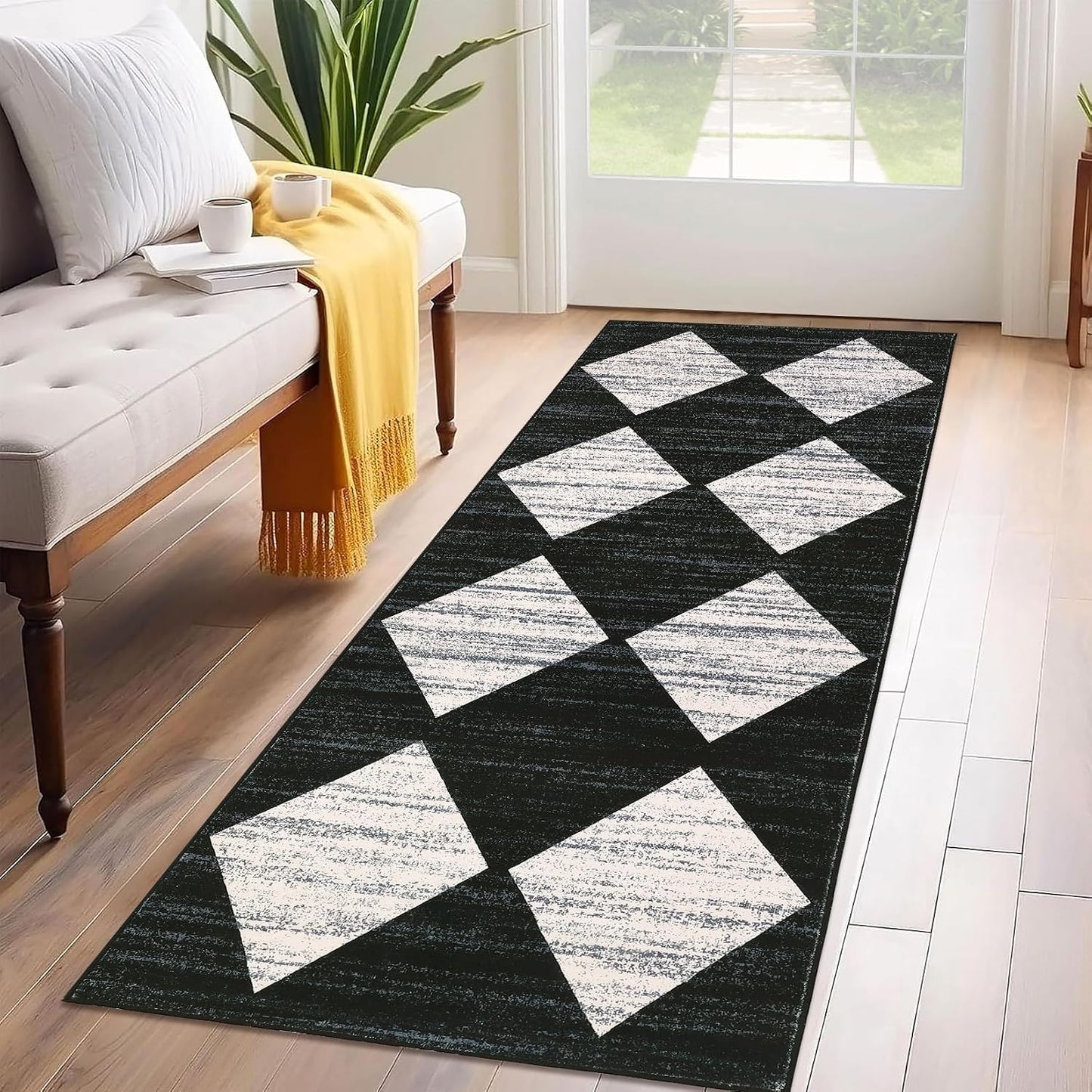 Alfombra lavable 2x6ft antideslizante cocina pasillo