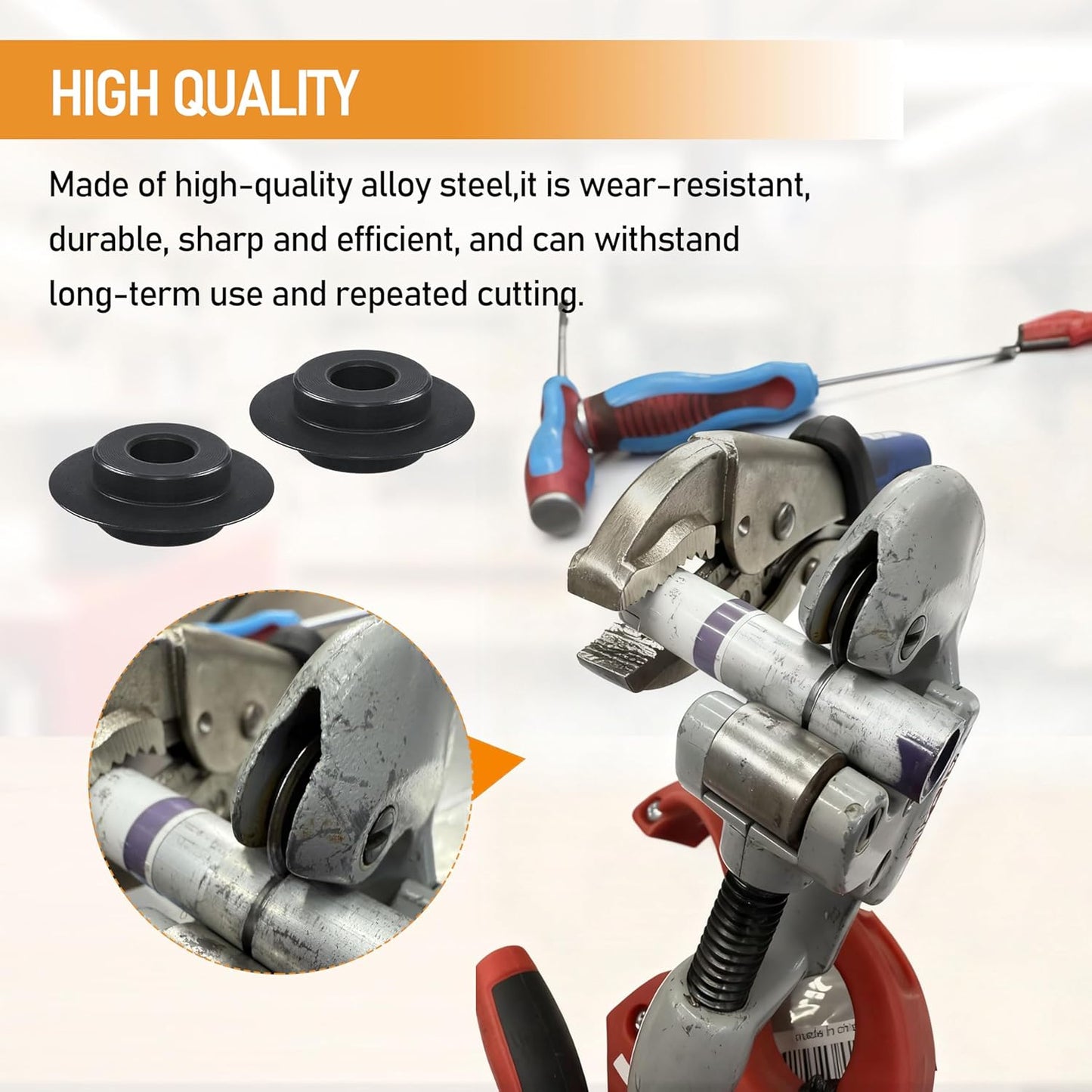 Rueda repuesto cortador tubos Ridgid 10-20 pulg