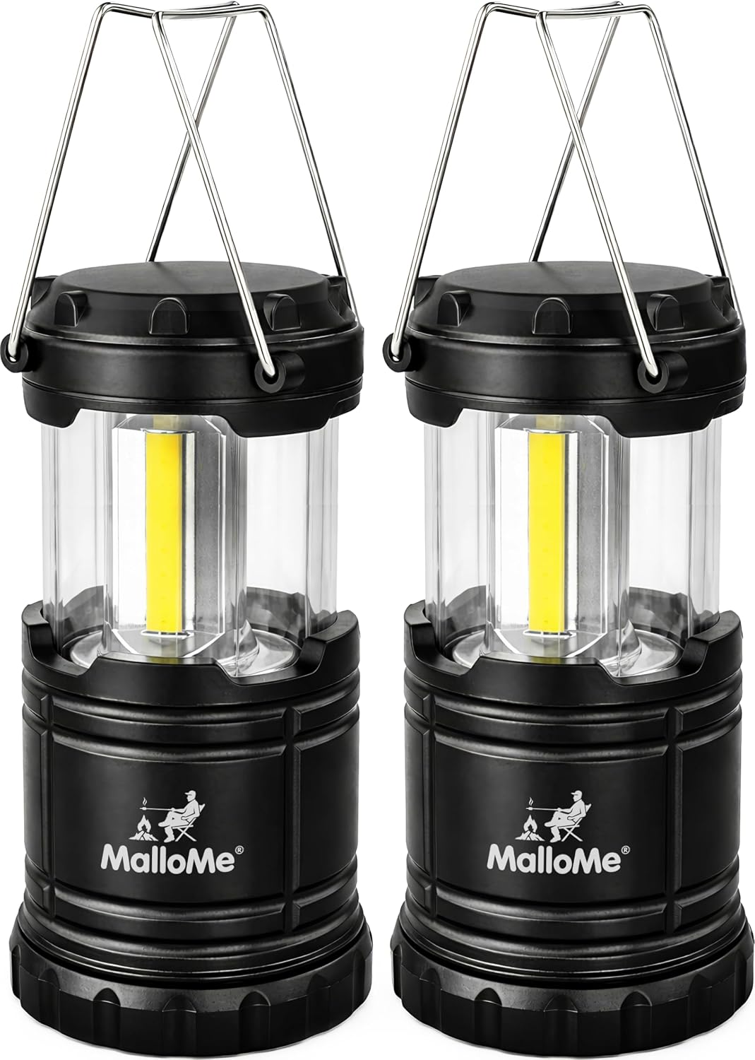 Linterna LED plegable para campamento y emergencias