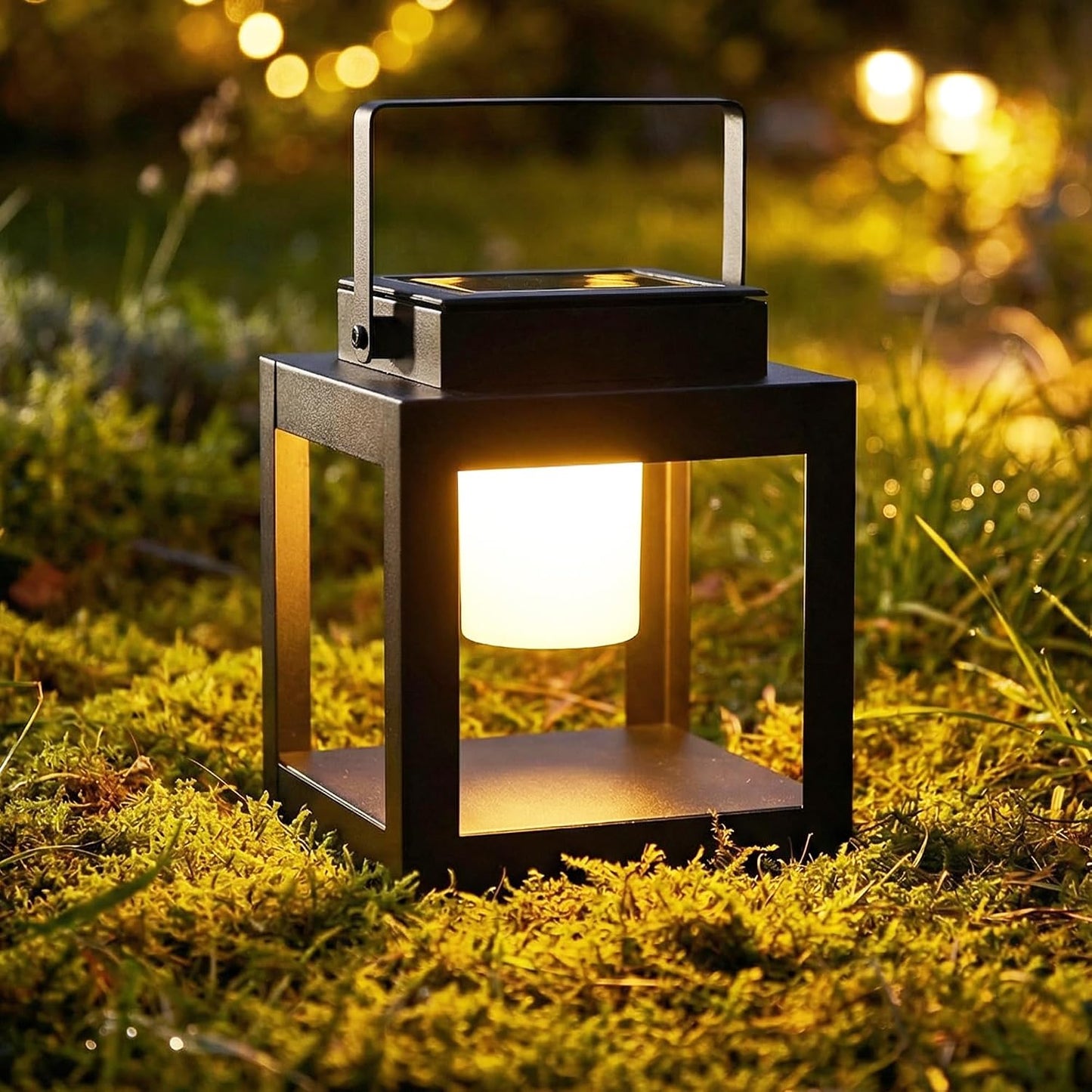 Lámpara mesa solar LED colgante resistente agua campamento