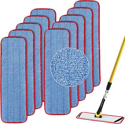 Recambios microfibra para mopa Rubbermaid 18.5pulg 10 pzas