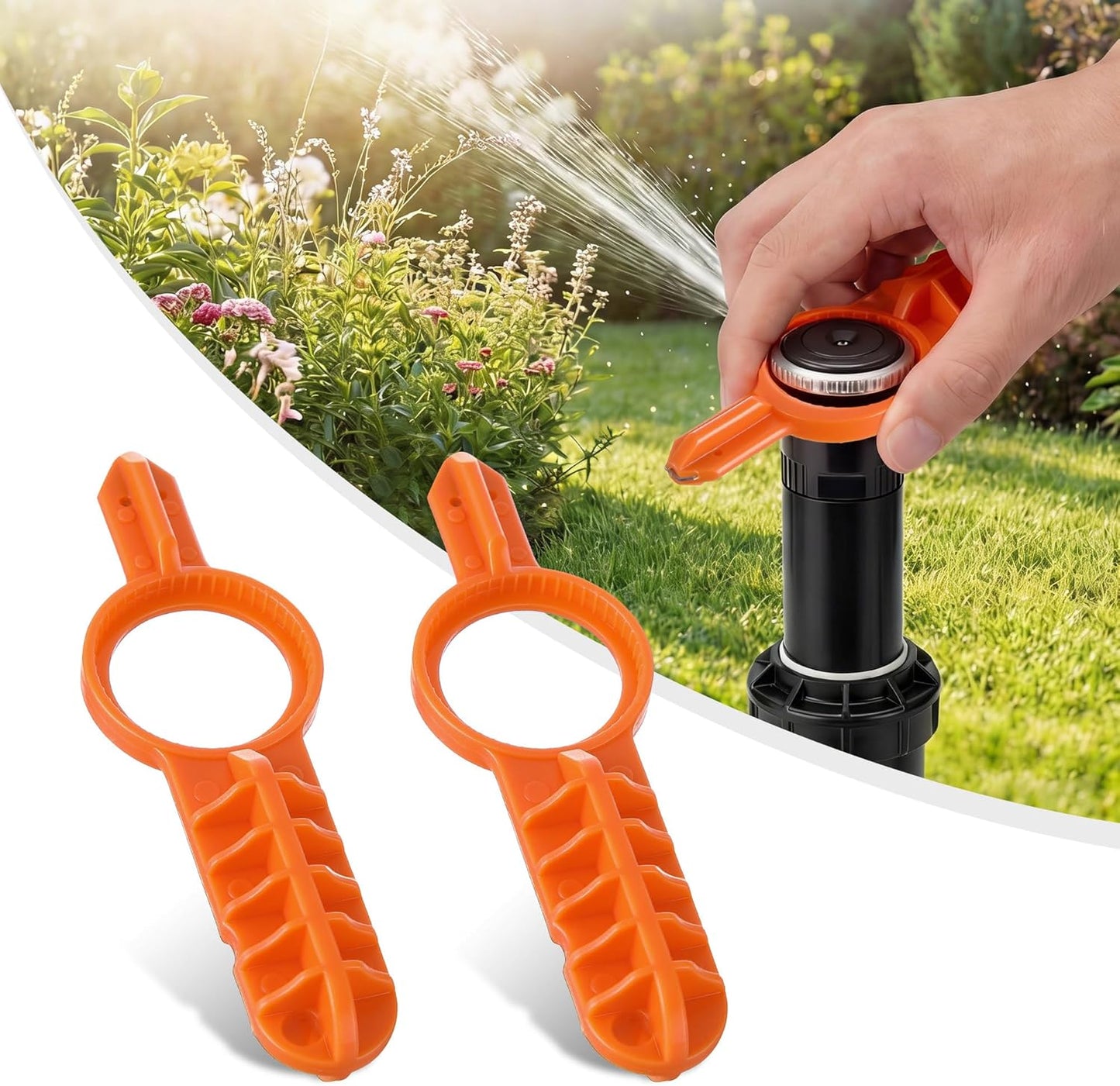 Pack 2 Herramientas Ajuste Rotor Comp Hunter MP1000-3000 Naranja