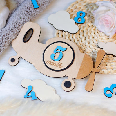 Señales hitos bebé accesorios fotografía recién nacido