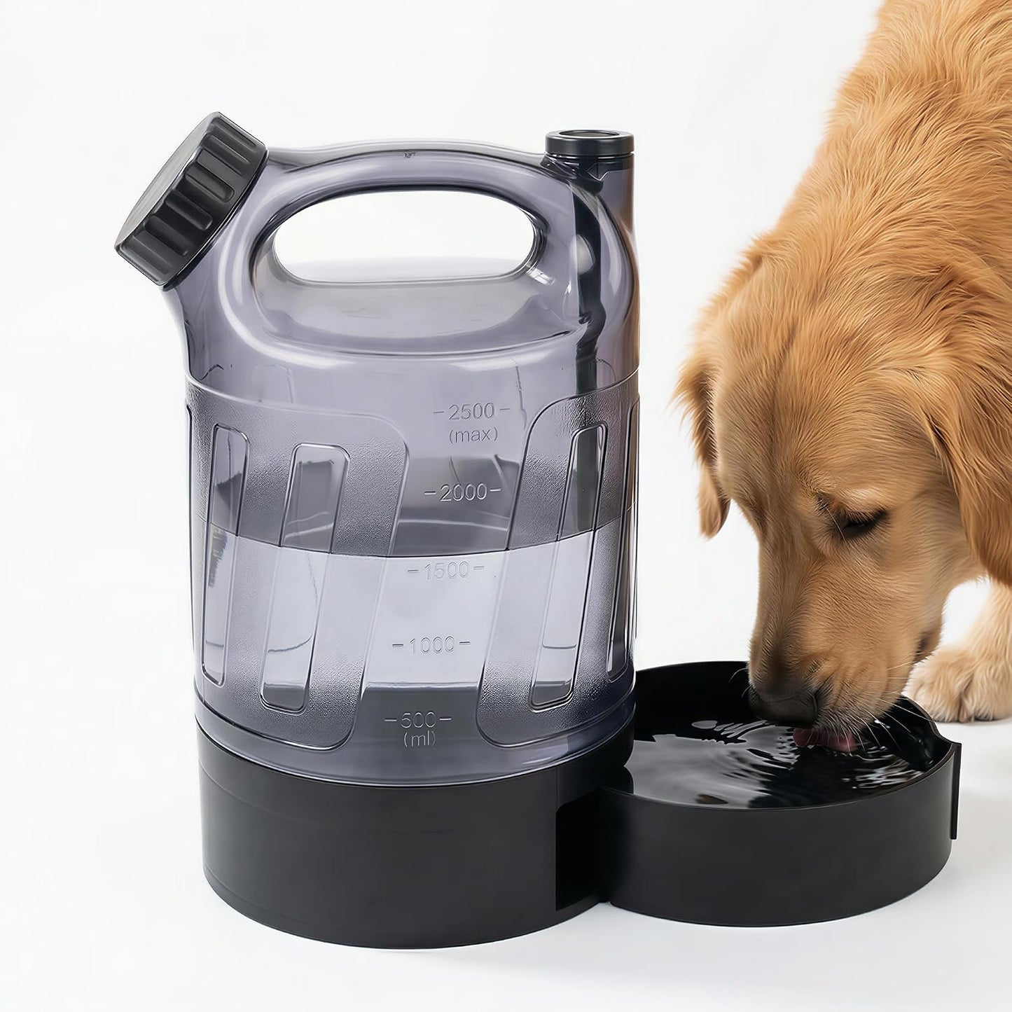 Botella agua perros 84oz a prueba de fugas camping