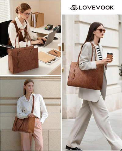 Bolsa laptop 2en1 con embrague y portavasos impermeable
