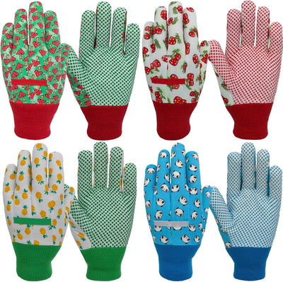 Guantes jardinería niños 3-8 años bonito patrón