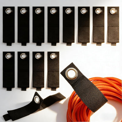 Pack 12 Correas Almacenamiento Soporte Cables 13pulg Organizador