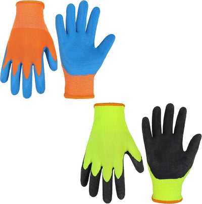 Guantes jardinería niños 3-13 años con espuma