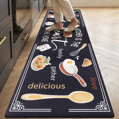 Alfombra antifatiga cocina 24x94pulg antideslizante impermeable