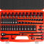 Set 85 Pzas Llaves Impacto 3/8pulg SAE y Métricas