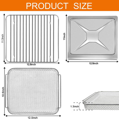 Juego 3en1 para freidora aire Kalorik MAXX 26qt