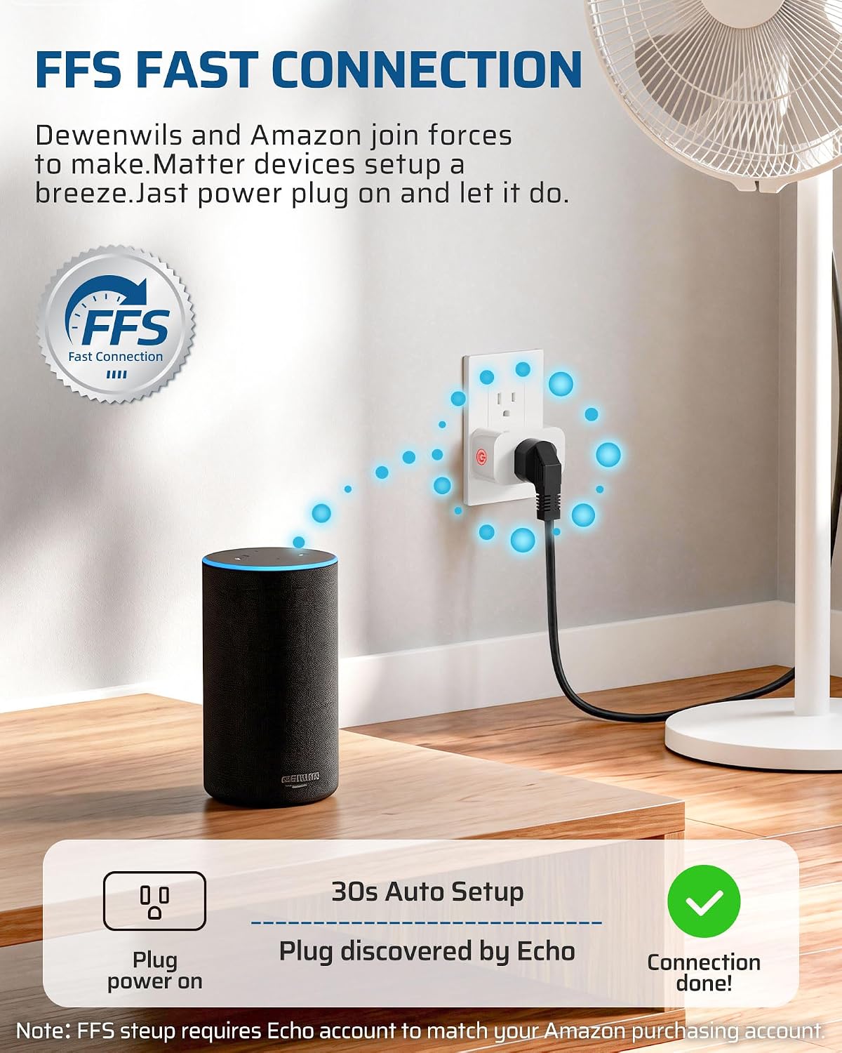 Smart Plug Alexa Google 15A 1800W con voz