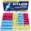 Kit 420 Pzas Conectores Pala Nailon para Vehículos