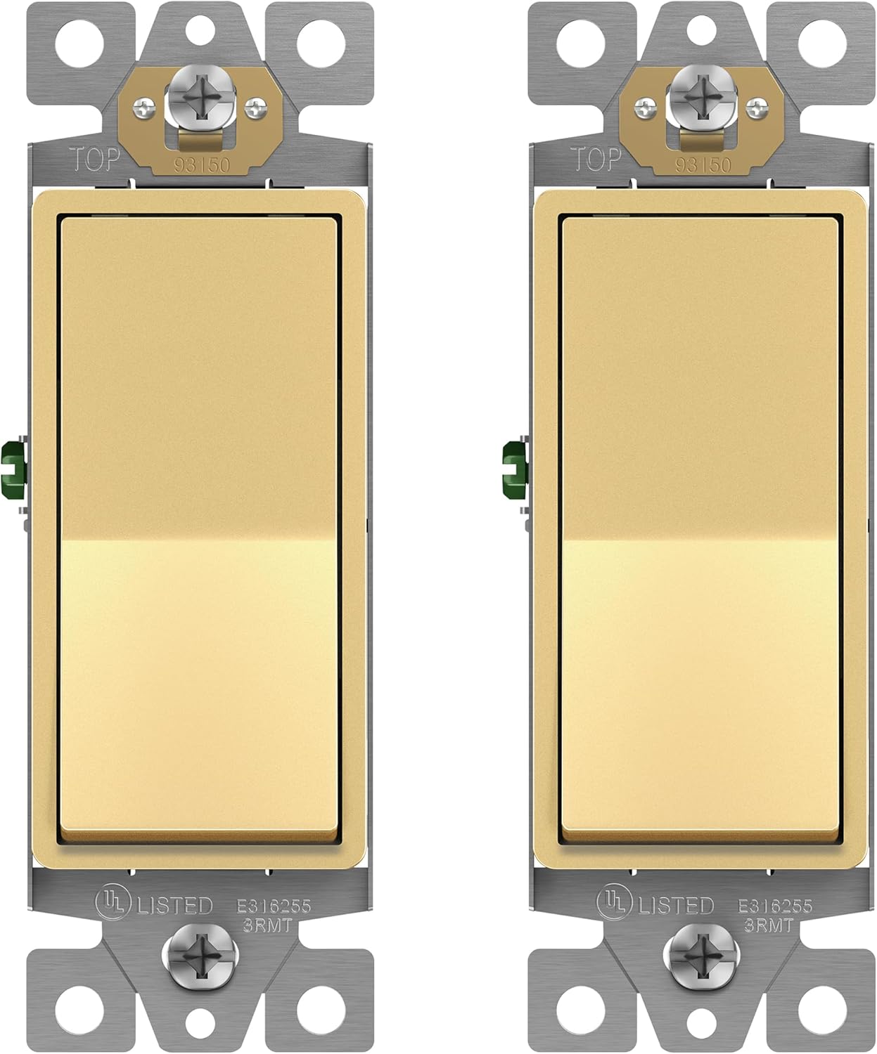 Interruptor luz paleta decorativa 3 vías 15A 120V