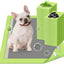 Almohadillas orinar perro 22x22pulg 100uds con carbón y bambú