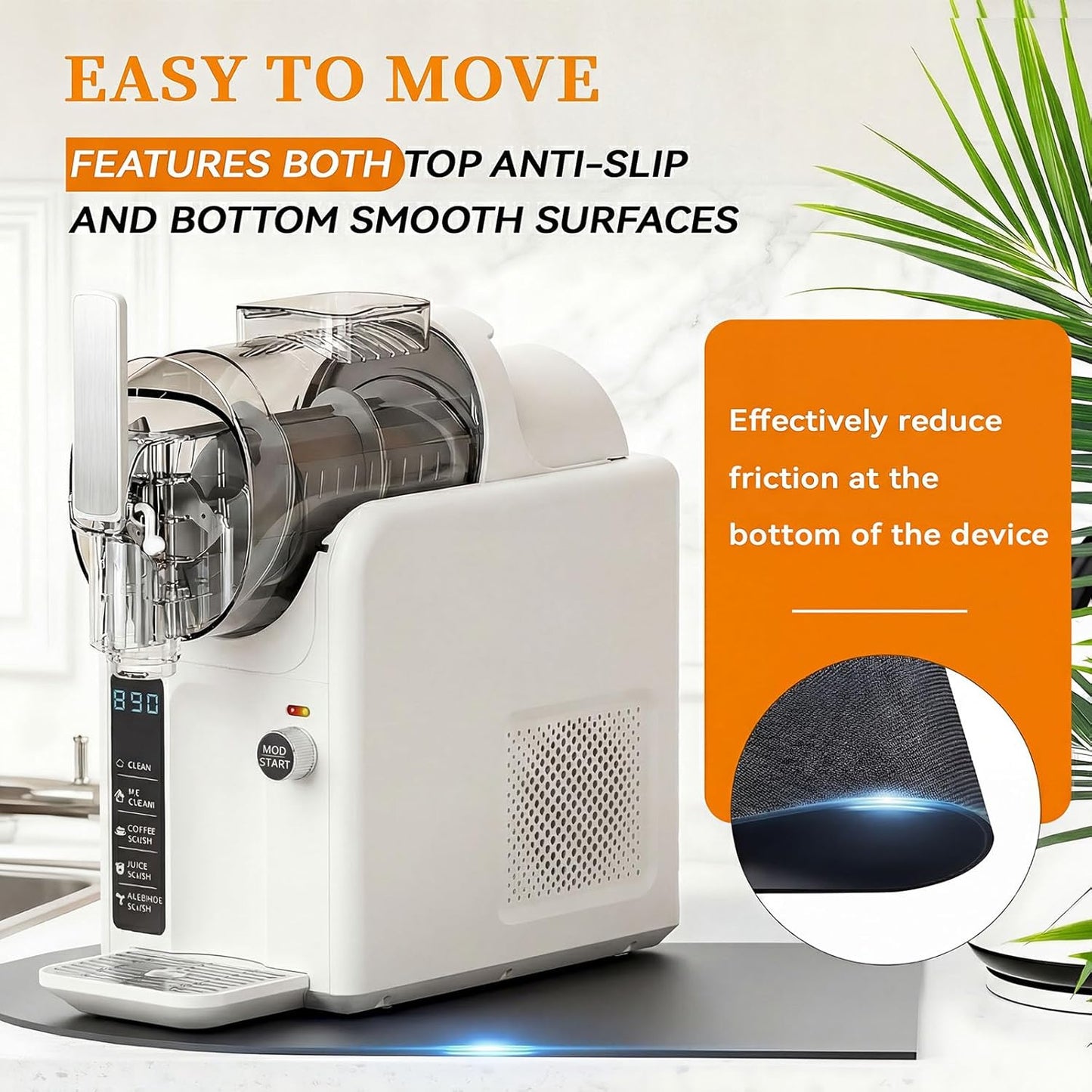 Máquina Granizados 5en1 61oz Autolimpiante Led