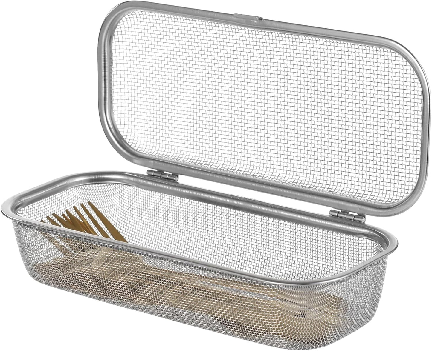 Cesta acero inox 304 para lavavajillas escurridor cubiertos