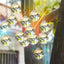 2 Colgantes Prisma Cristal Arco Iris para Ventanas Feng Shui