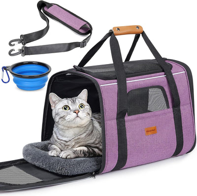 Bolsa transporte gatos grandes y cachorros medianos