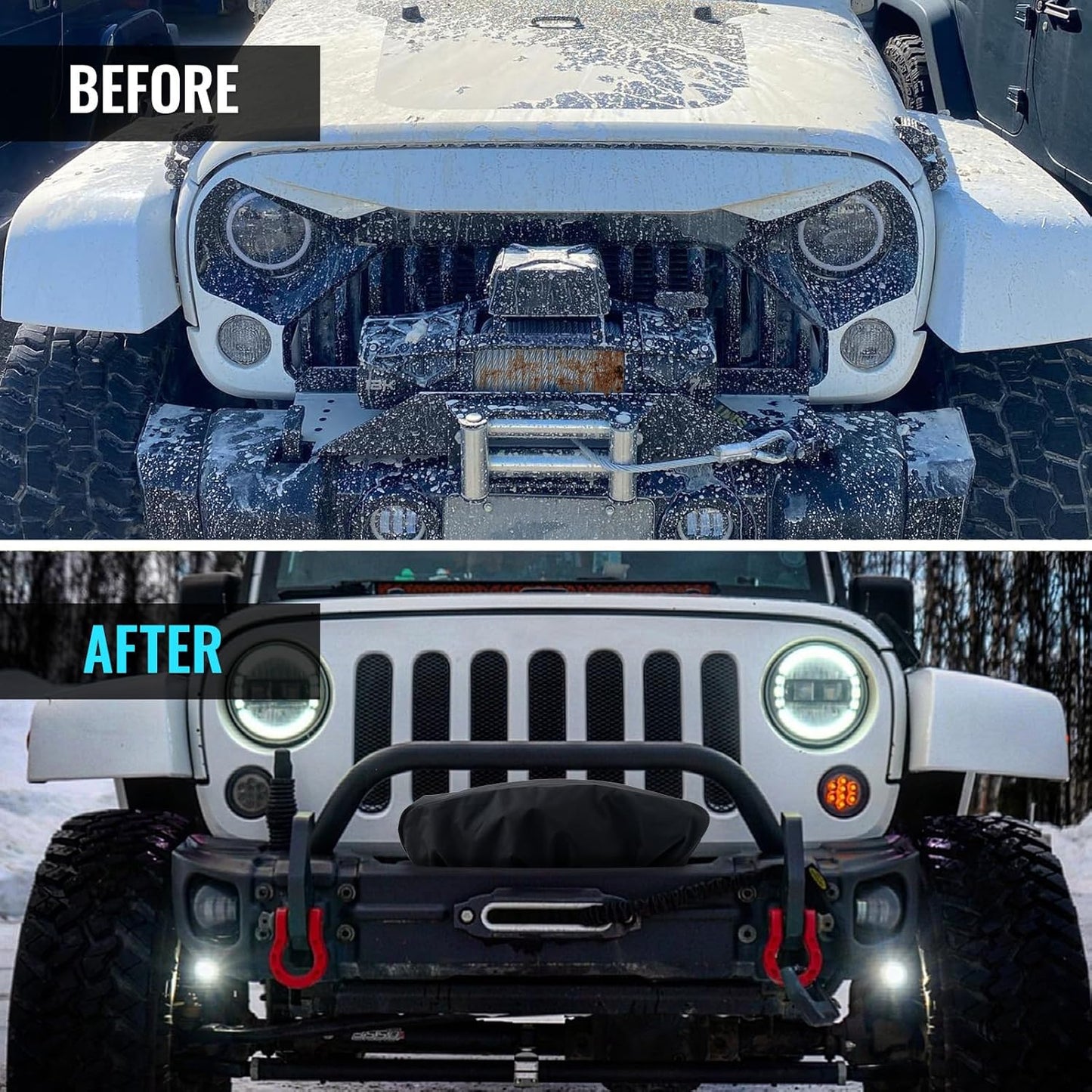 Funda cabrestante universal 1200D impermeable a prueba de UV