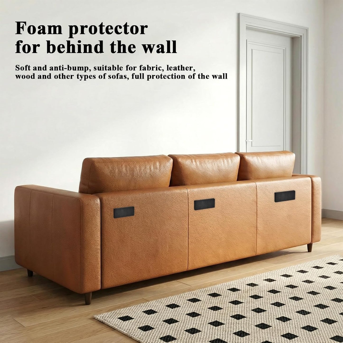 Pack 20 tapones EVA para cabecero 10 almohadillas protege pared