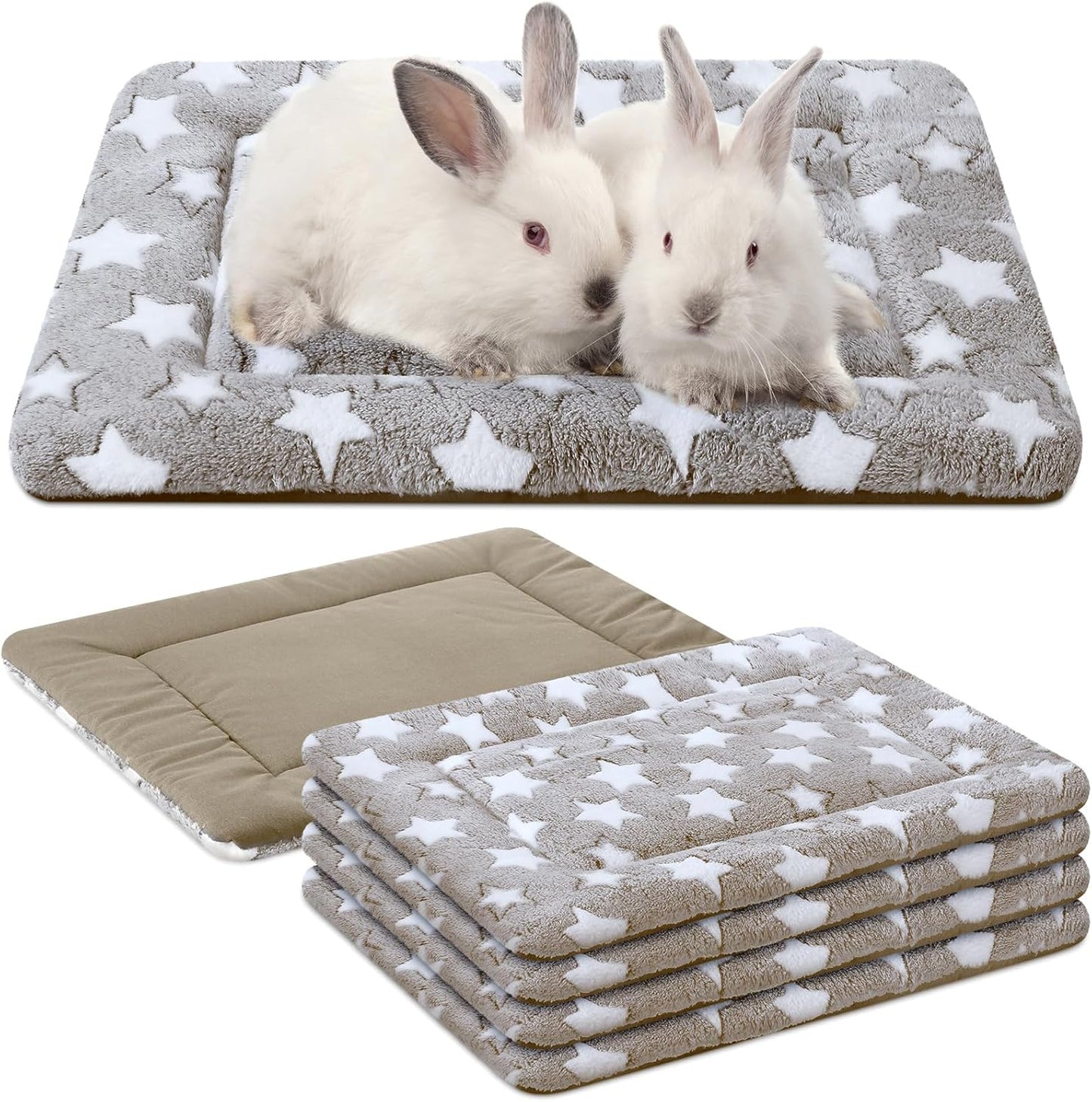 4 Almohadillas Jaula Perros Gatos Reversibles Antiderrap