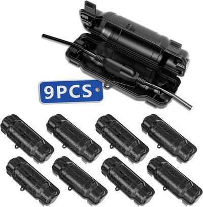 9 Cubiertas seguridad cable extensión IP54 impermeable