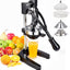 Exprimidor manual acero inox 304 para cítricos 19pulg