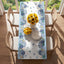 Mantel de verano rectangular 72 x 30 pulgadas diseño concha de playa y mar