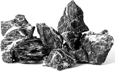 5 Pzas Piedra Seiryu 2.2-8.1pulg para Acuario Iwagumi