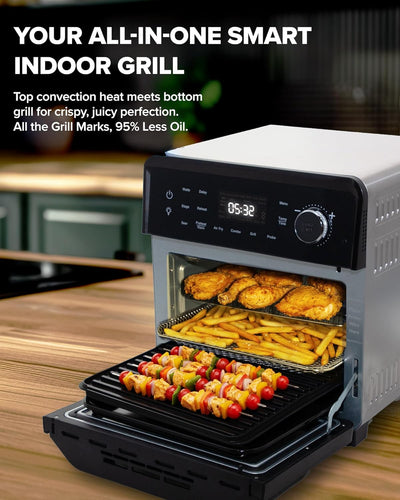 Horno freidora aire Nuwave acero inox 50-500°F 150 preajustes