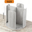 Dispensador giratorio de tazas de café con 4 compartimentos gris
