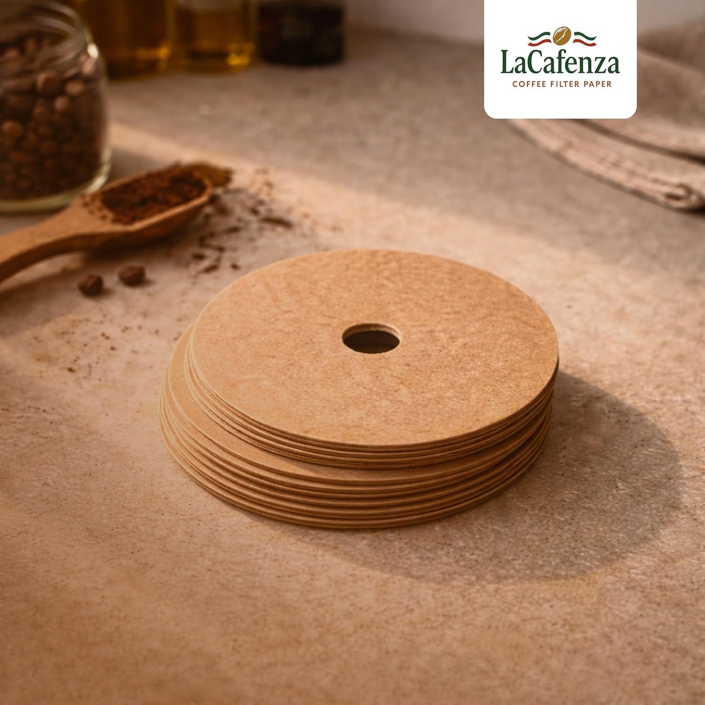 300 Filtros Café Compatible con Olla Marrón