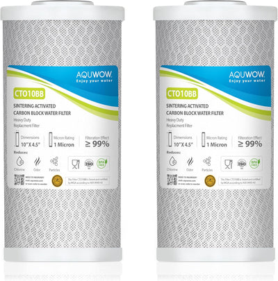 Juego de filtros de carbono CTO 1 micrón para filtración