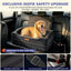 Asiento perro elevado ISOFIX 4pulg espuma viscoelástica lavable