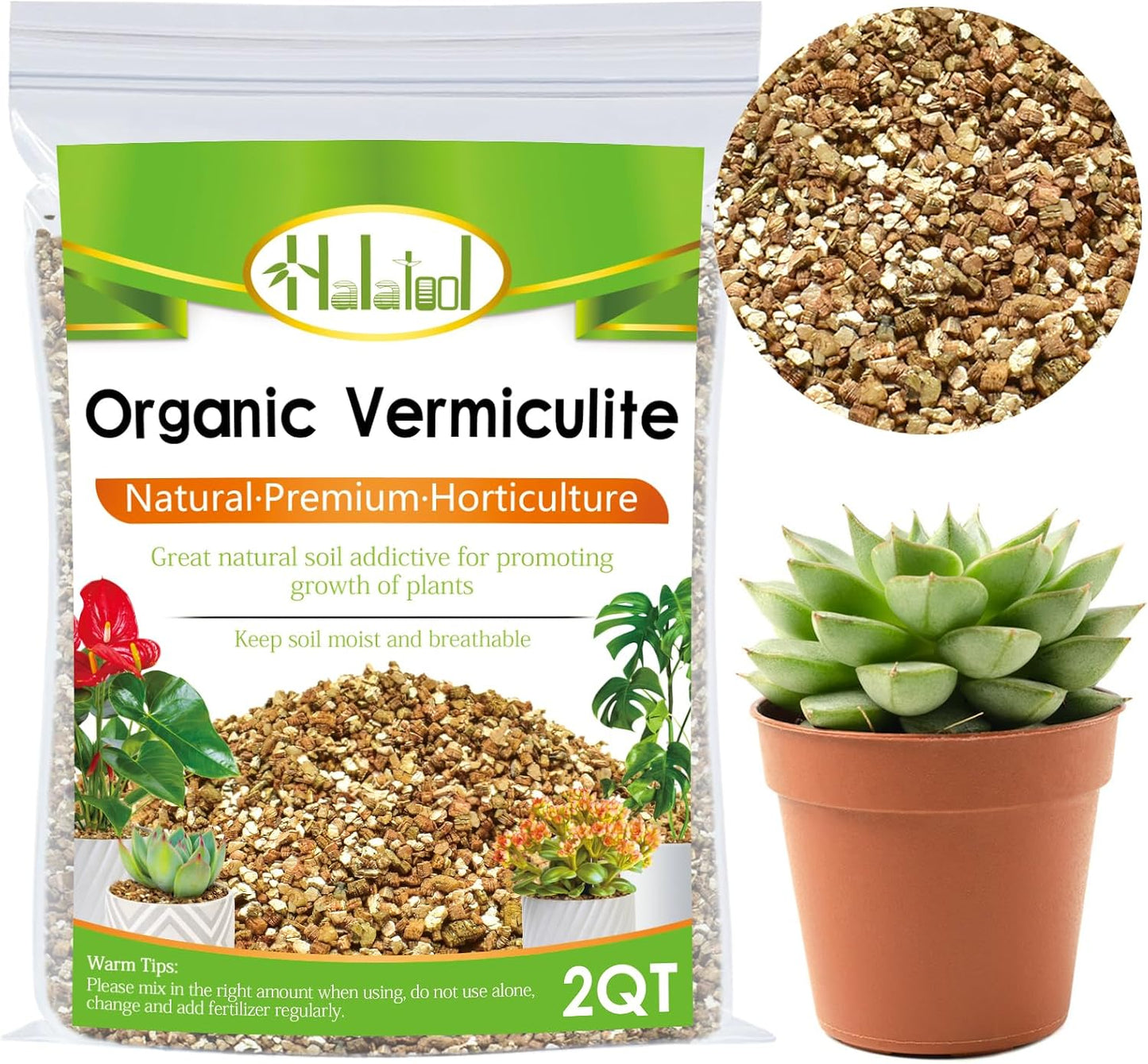 Enmienda suelo 2qt vermiculita para macetas