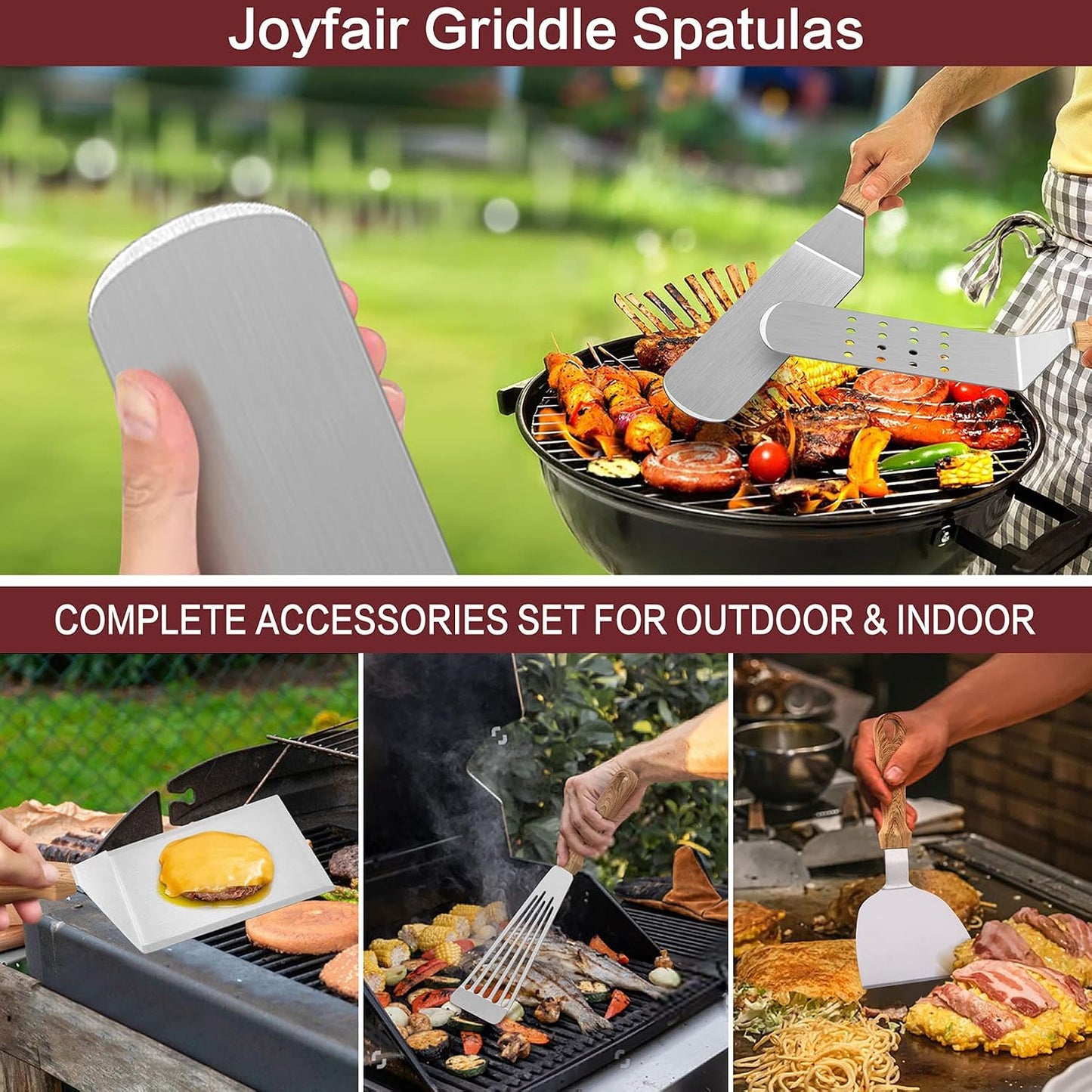 Kit 19 Pzas Accesorios Plancha Barbacoa Acampar
