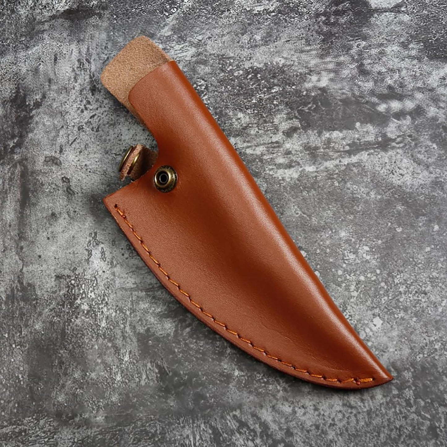 2 Fundas Cuchillo Cuero Sintético 6pulg Con Trabilla