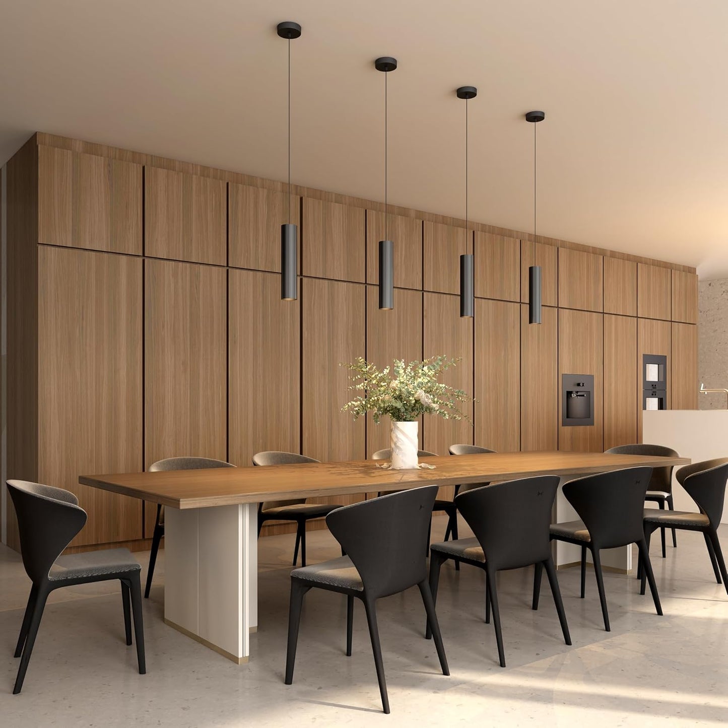 Luces colgantes modernas E26 ajustables para cocina y sala