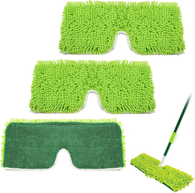 3 Pzas Cabezales Microfibra 18pulg Libman para Mopa Pisos