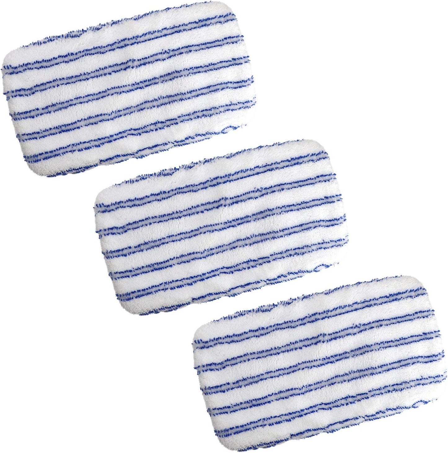 3 Cabezales Microfibra para Fregona Reutilizable Plana Grande