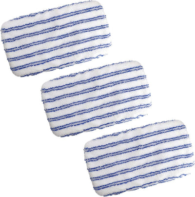 3 Cabezales Microfibra para Fregona Reutilizable Plana Grande