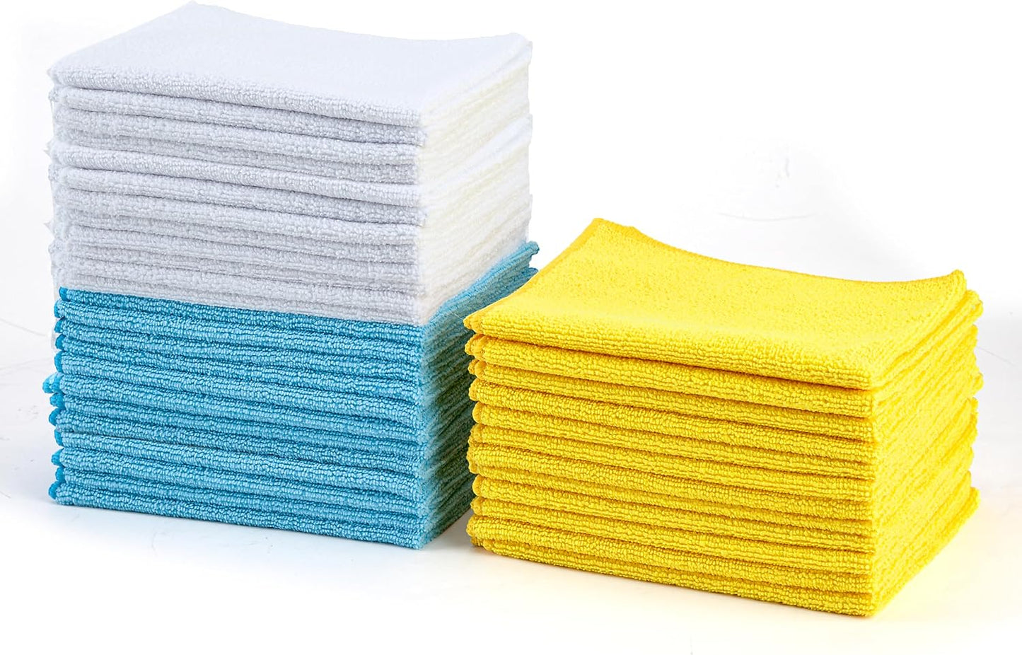 Pack 36 paños microfibra reutilizables 16x12pulg