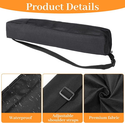 Bolsa utensilios parrilla 22.44x3.9pulg portátil multiusos