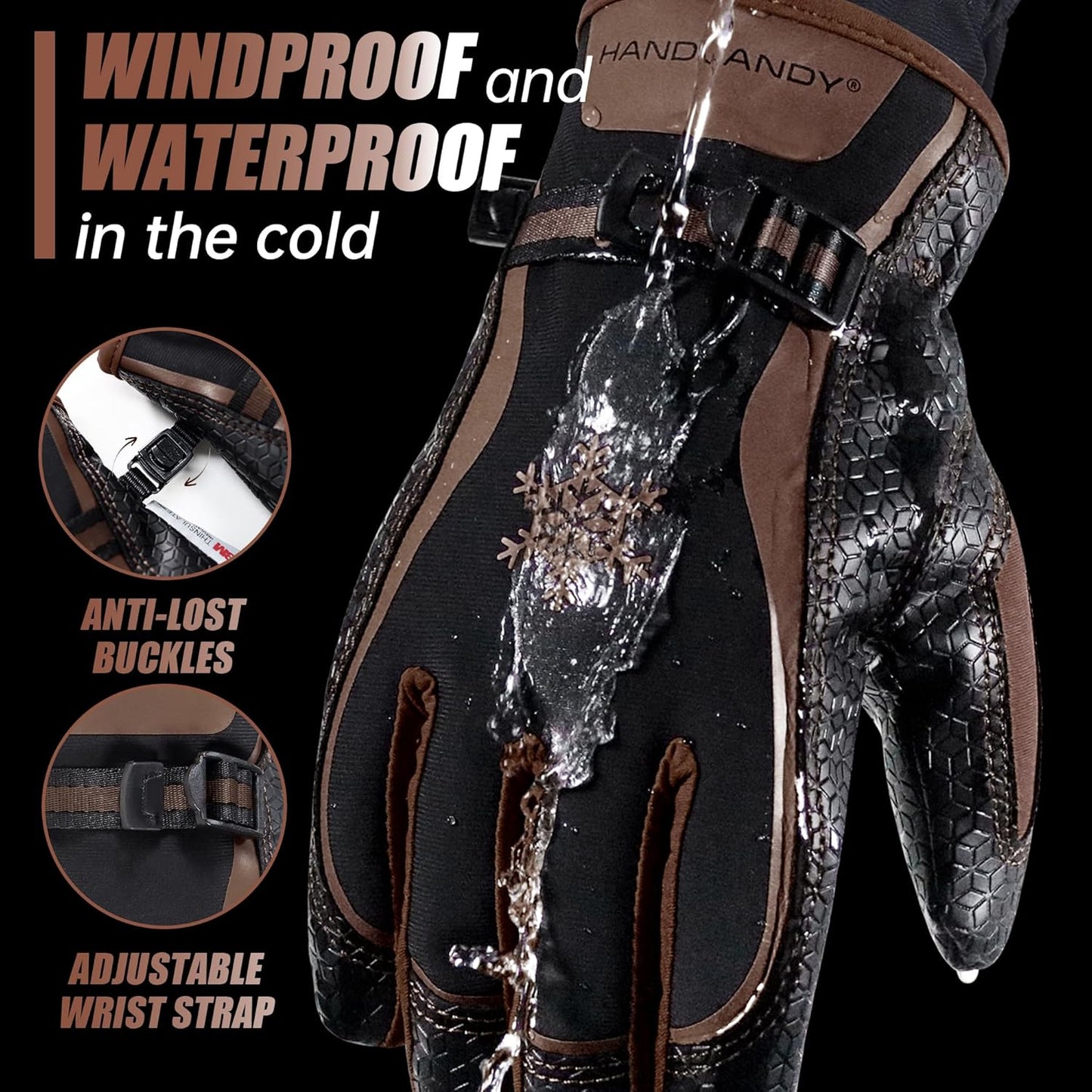 Guantes trabajo invernal 3M Thinsulate para hombre mujer