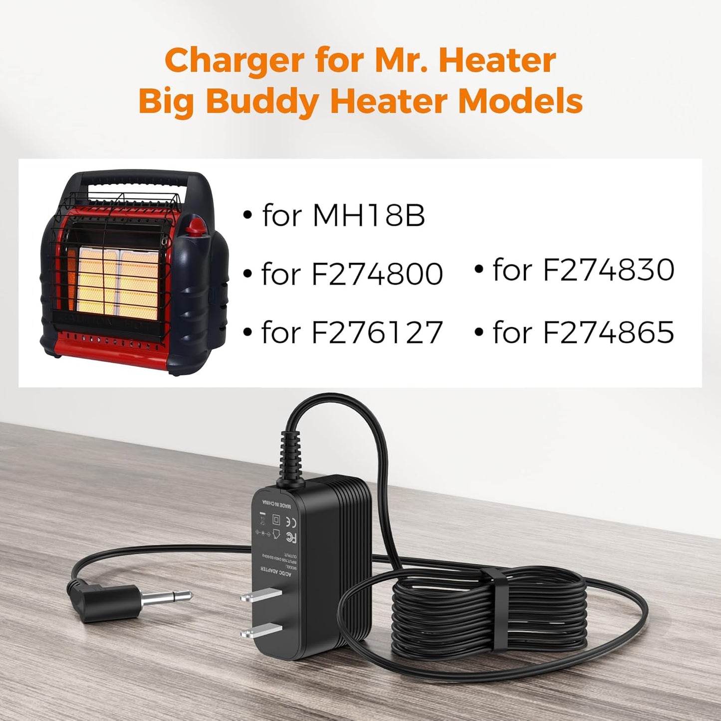 Fuente 6V para Mr. Heater Big Buddy MH18B