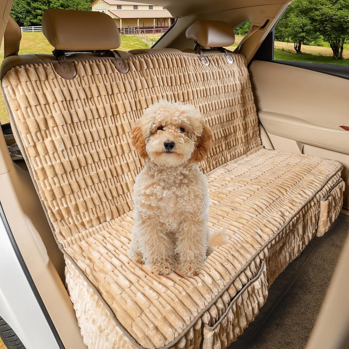Funda asiento trasero perro impermeable antideslizante